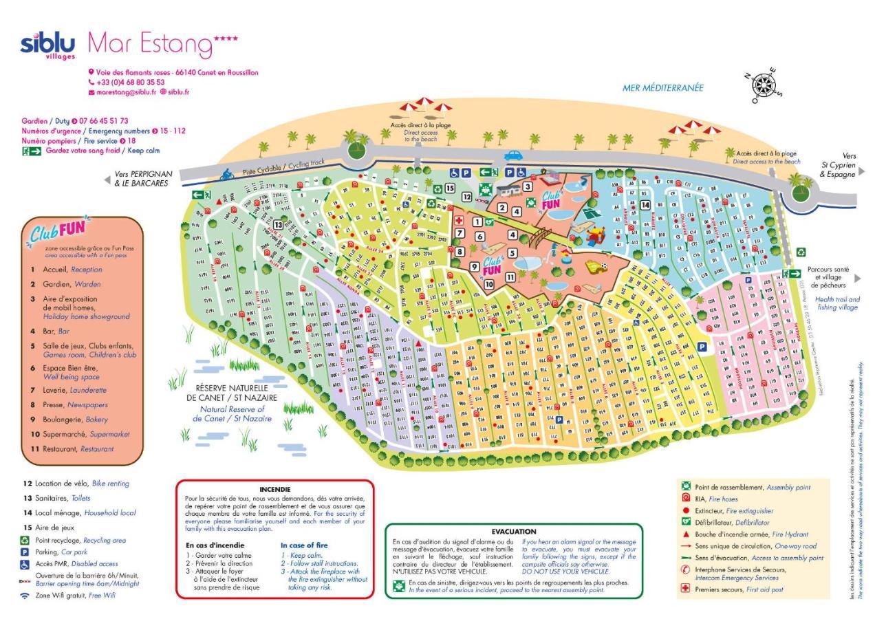 Mobilhome Neuf Mar Estang Acces Plage Canet-en-Roussillon Buitenkant foto